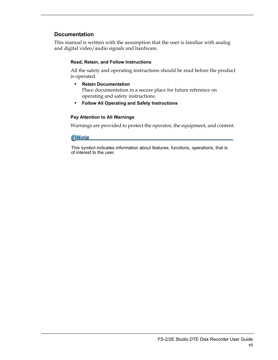 FOCUS Enhancements FS-2 User Manual | Page 7 / 146