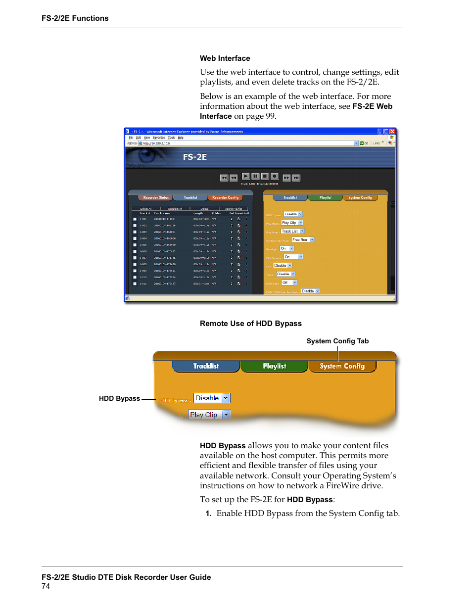 FOCUS Enhancements FS-2 User Manual | Page 94 / 146
