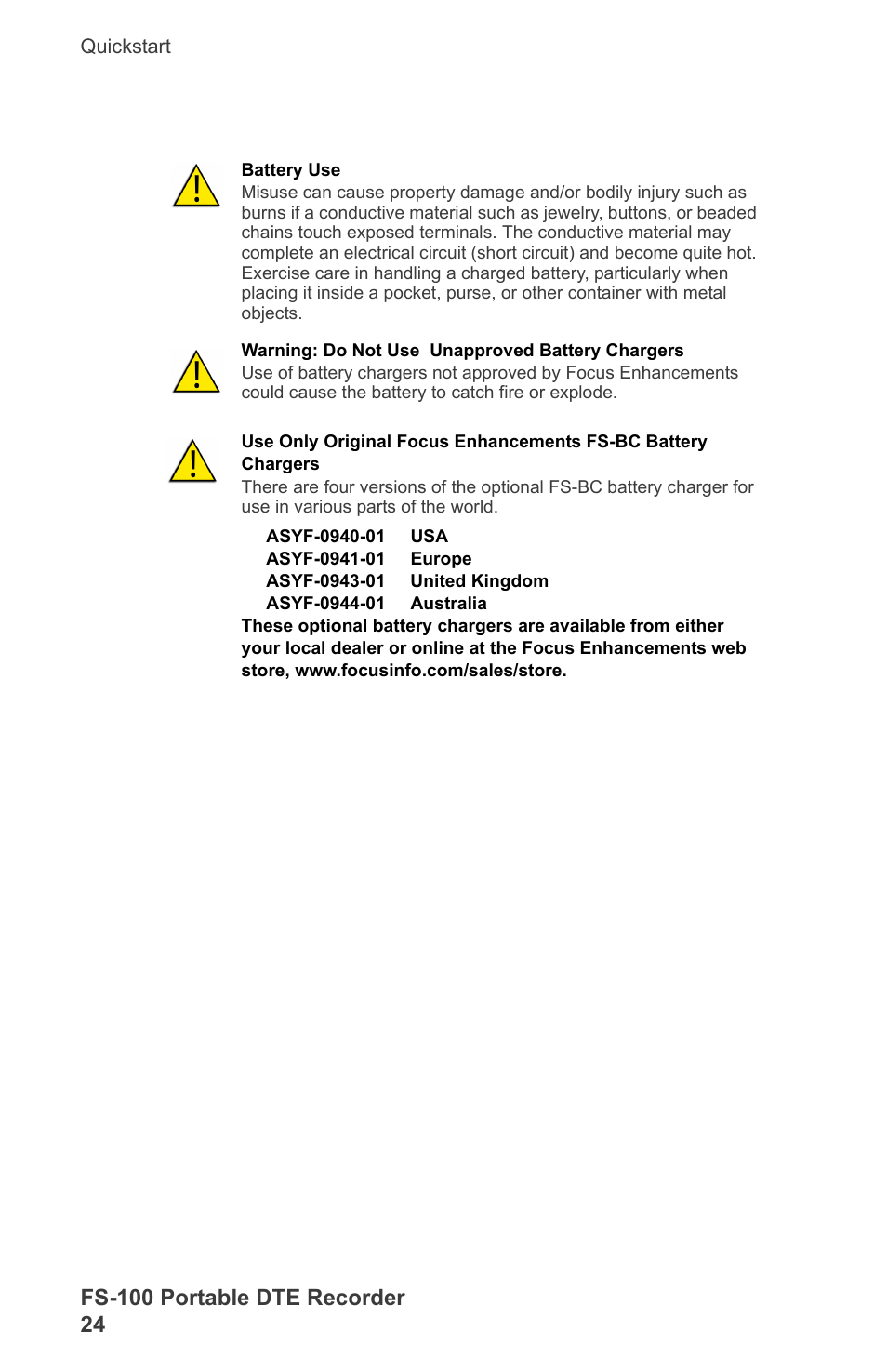 FOCUS Enhancements DVCPRO/DV User Manual | Page 42 / 162