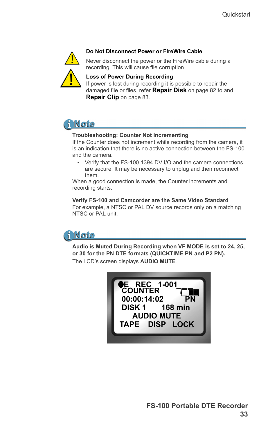 FOCUS Enhancements DVCPRO/DV User Manual | Page 51 / 162