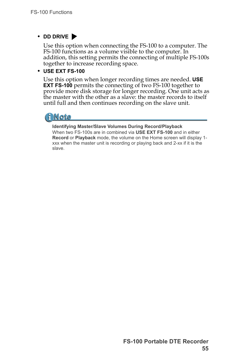 FOCUS Enhancements DVCPRO/DV User Manual | Page 73 / 162