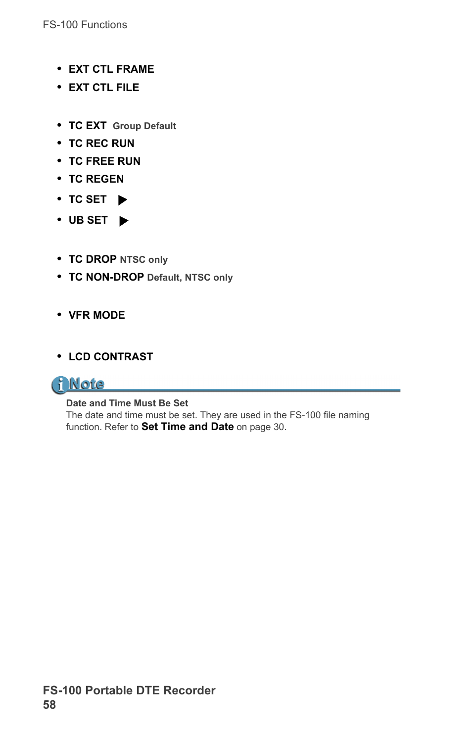 FOCUS Enhancements DVCPRO/DV User Manual | Page 76 / 162