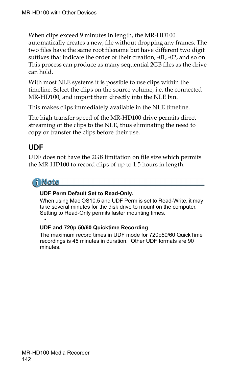 FOCUS Enhancements MR-HD100 User Manual | Page 162 / 224