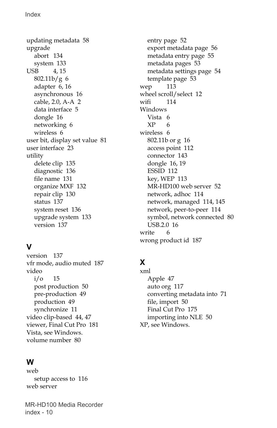 FOCUS Enhancements MR-HD100 User Manual | Page 220 / 224