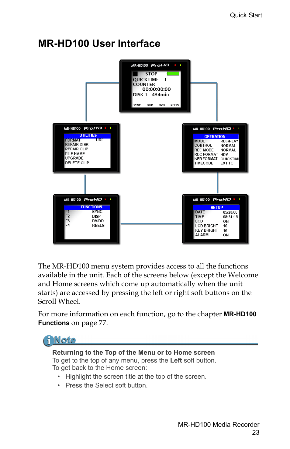 Mr-hd100 user interface | FOCUS Enhancements MR-HD100 User Manual | Page 43 / 224