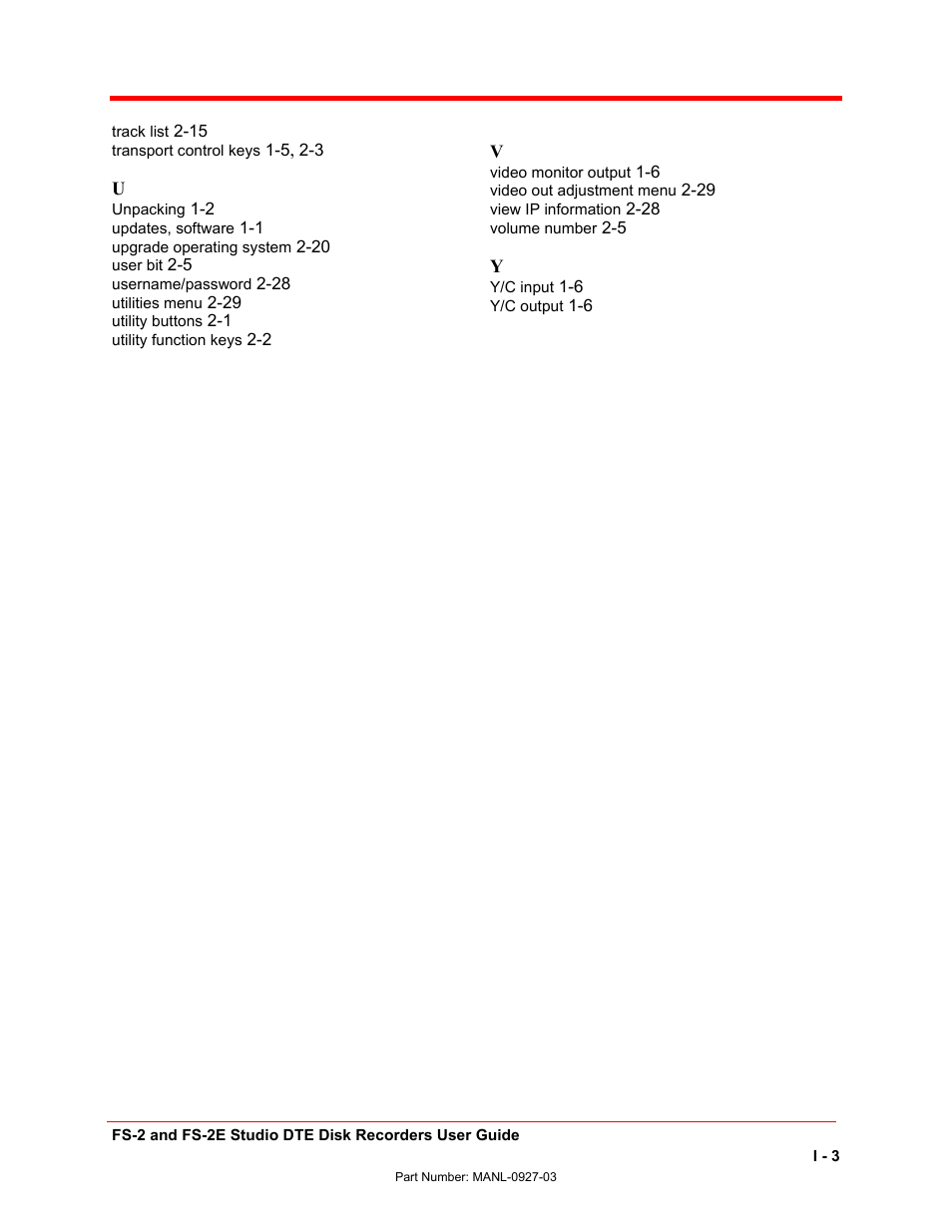 FOCUS Enhancements FS-2/2E User Manual | Page 70 / 71