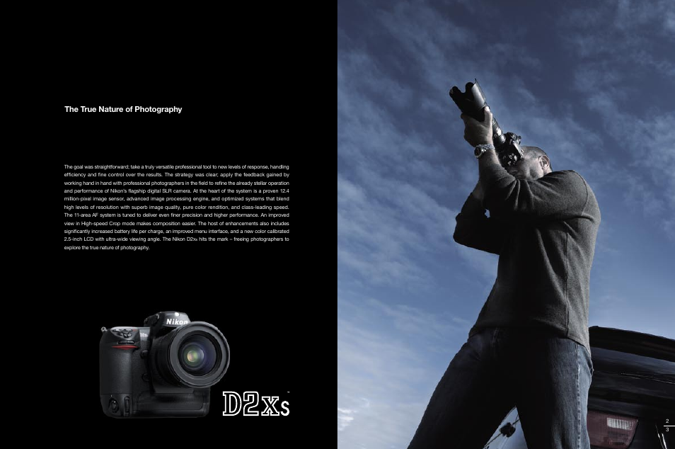 The true nature of photography | FOCUS Enhancements D2Xs User Manual | Page 2 / 8