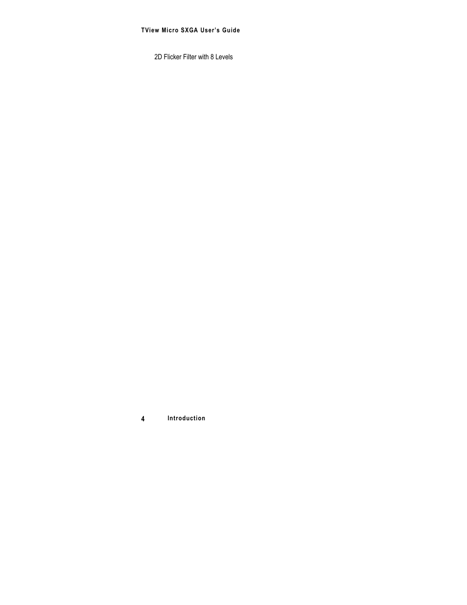 FOCUS Enhancements SXGA User Manual | Page 8 / 45