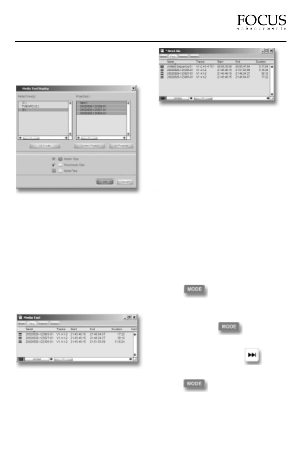 FOCUS Enhancements 2.3 User Manual | Page 8 / 15