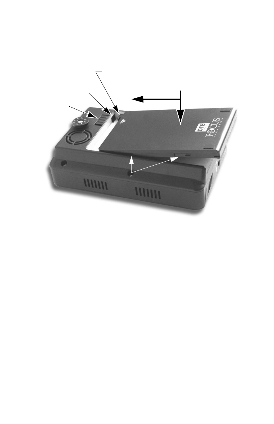 Installing / removing the battery pack, Installing a battery, Removing a battery | Installing a battery removing a battery | FOCUS Enhancements DVCPRO50 User Manual | Page 37 / 120