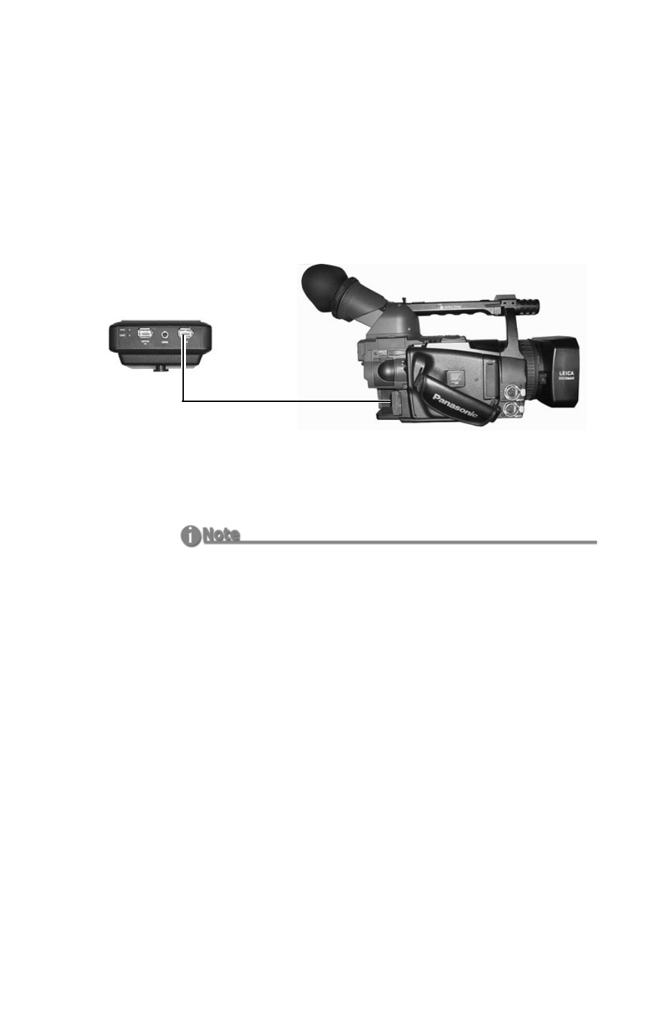 Connecting a fs-100 to a dv/hd camcorder | FOCUS Enhancements DVCPRO50 User Manual | Page 39 / 120
