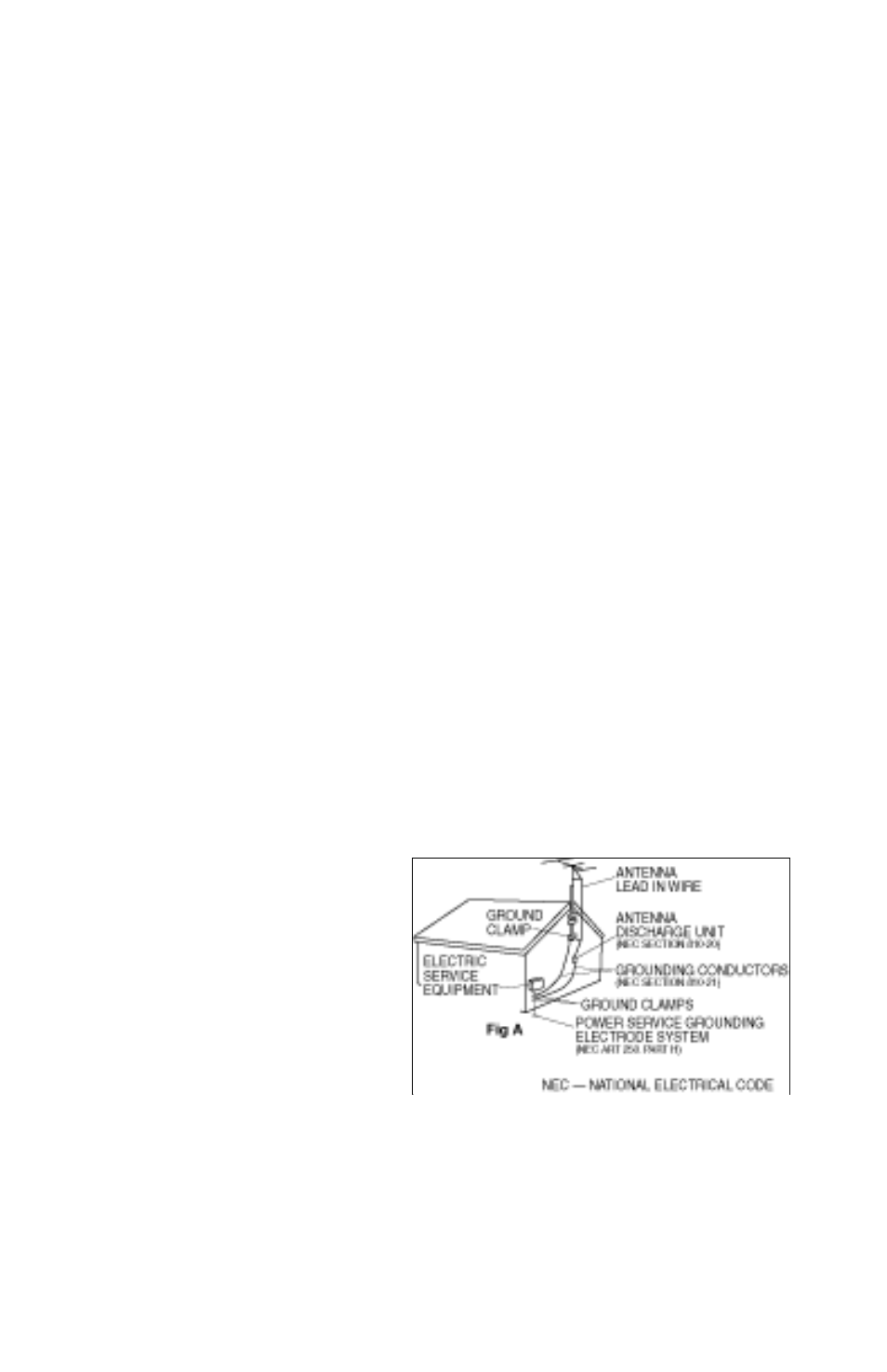 Power-cord protection, Grounding or polarization, Outdoor antenna grounding | FOCUS Enhancements DVCPRO50 User Manual | Page 9 / 120