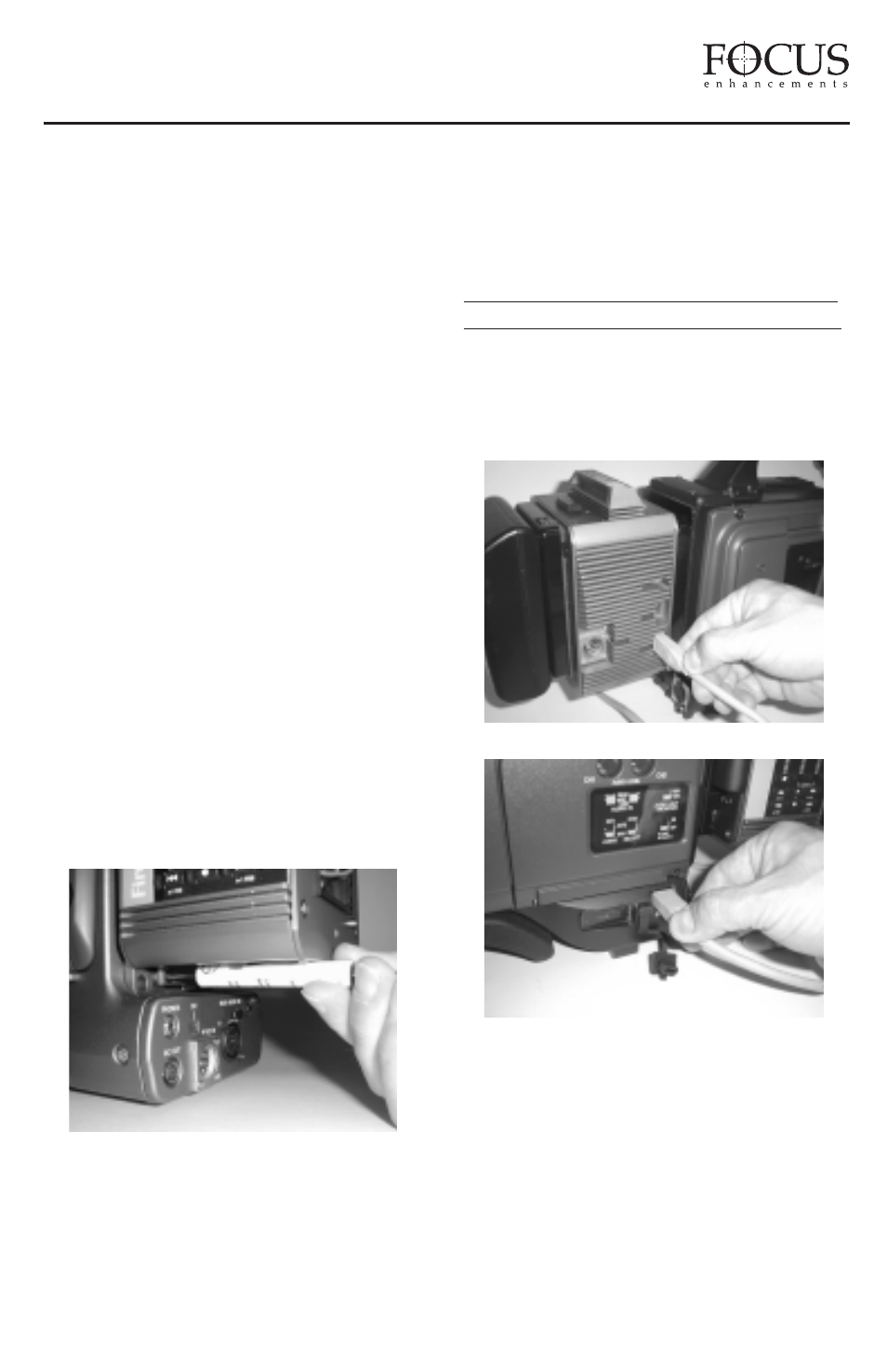 Firestore fs-3 user guide | FOCUS Enhancements FS-3 User Manual | Page 11 / 44