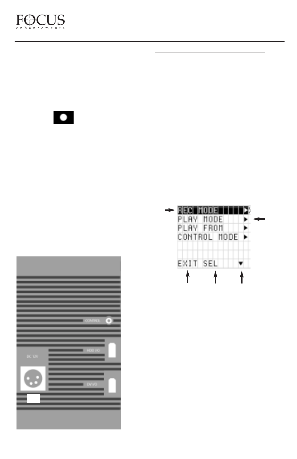 FOCUS Enhancements FS-3 User Manual | Page 18 / 44