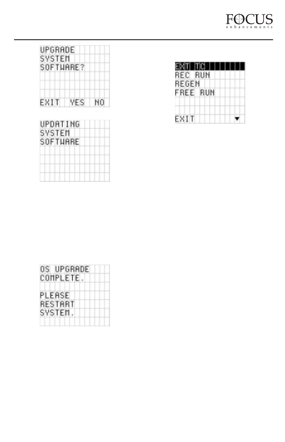 Firestore fs-3 user guide | FOCUS Enhancements FS-3 User Manual | Page 27 / 44