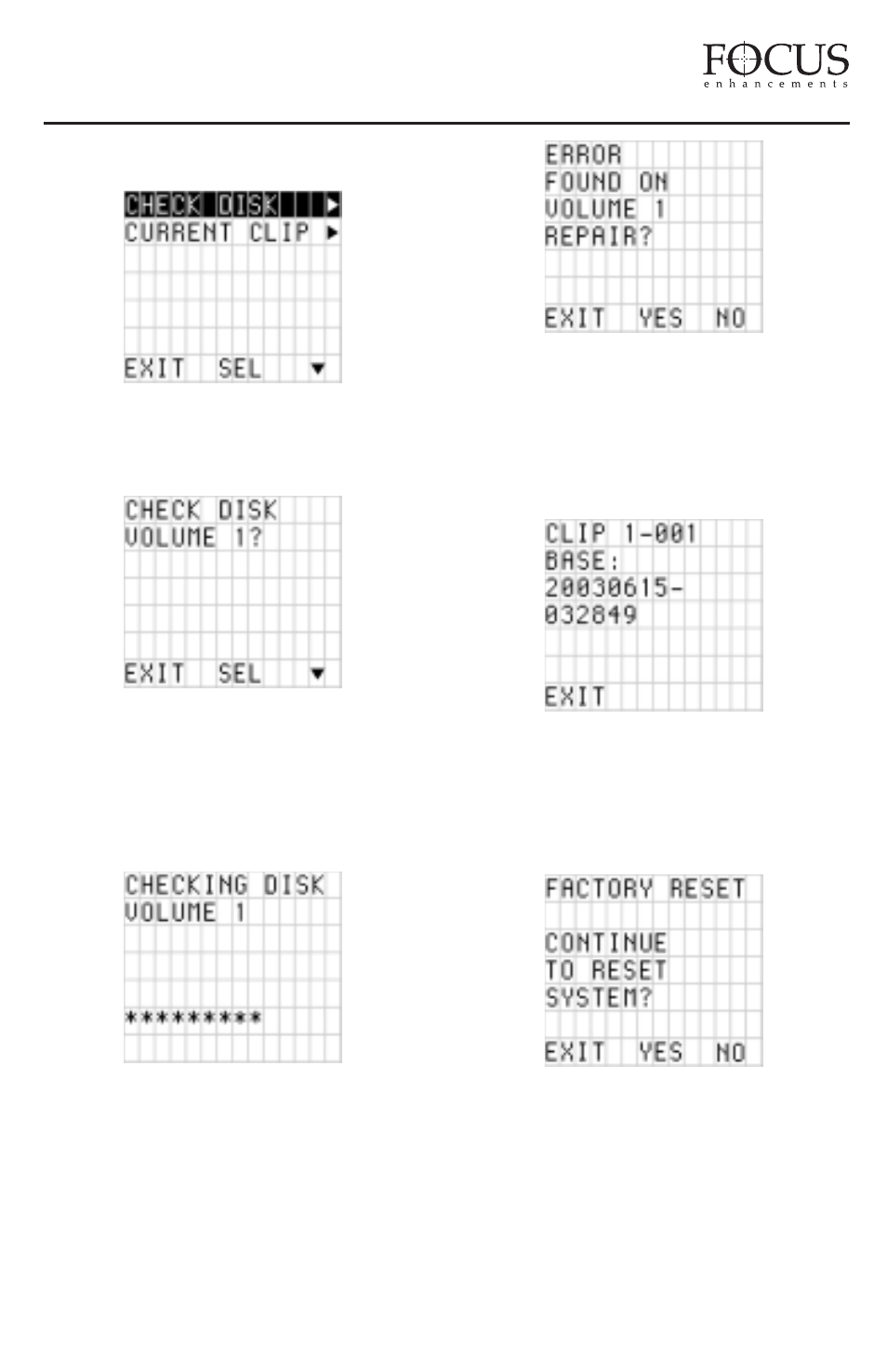 Firestore fs-3 user guide | FOCUS Enhancements FS-3 User Manual | Page 33 / 44