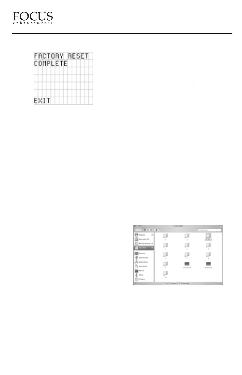 Firestore fs-3 user guide | FOCUS Enhancements FS-3 User Manual | Page 34 / 44