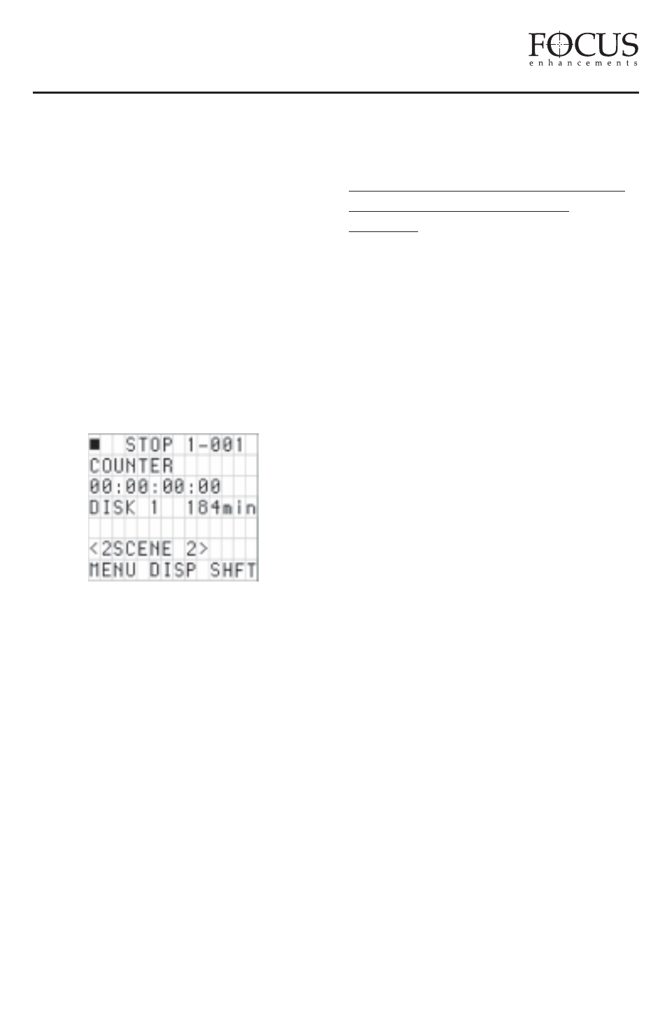 Firestore fs-3 user guide | FOCUS Enhancements FS-3 User Manual | Page 35 / 44