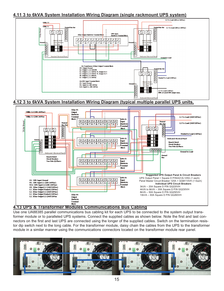 Falcon RACKMOUNT UPS PLUS FN4KRM-2TX User Manual | Page 15 / 44