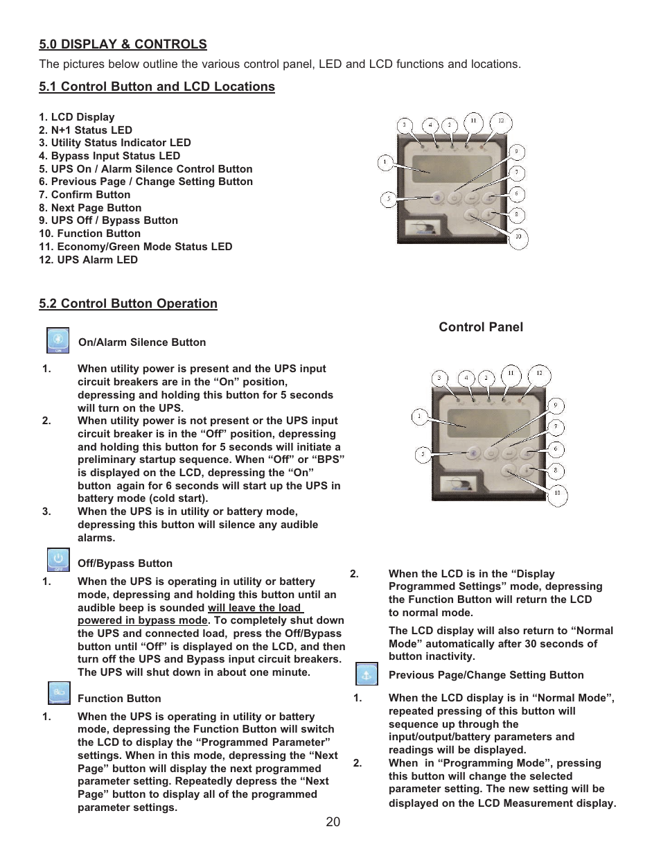 Falcon RACKMOUNT UPS PLUS FN4KRM-2TX User Manual | Page 20 / 44