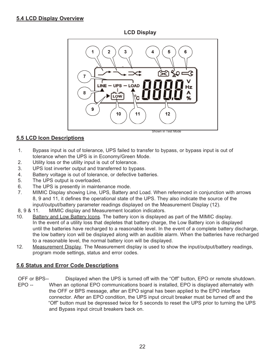 Falcon RACKMOUNT UPS PLUS FN4KRM-2TX User Manual | Page 22 / 44