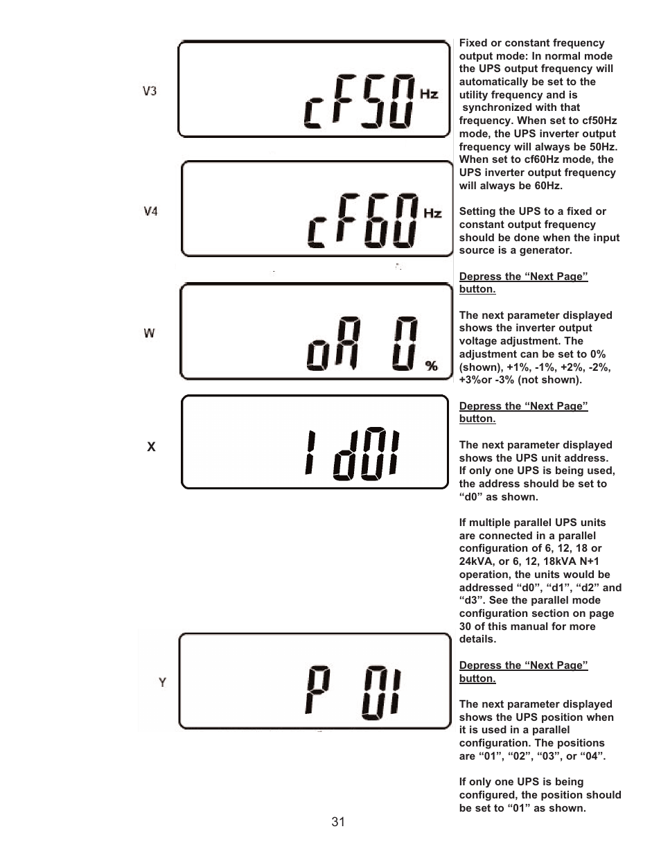 Falcon RACKMOUNT UPS PLUS FN4KRM-2TX User Manual | Page 31 / 44