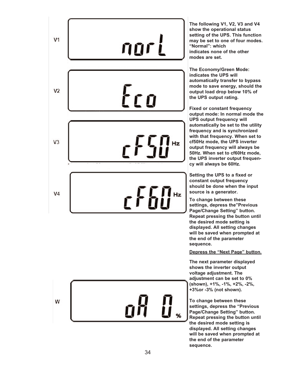 Falcon RACKMOUNT UPS PLUS FN4KRM-2TX User Manual | Page 34 / 44