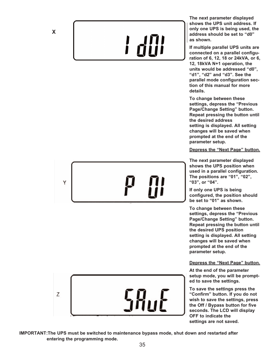 Falcon RACKMOUNT UPS PLUS FN4KRM-2TX User Manual | Page 35 / 44