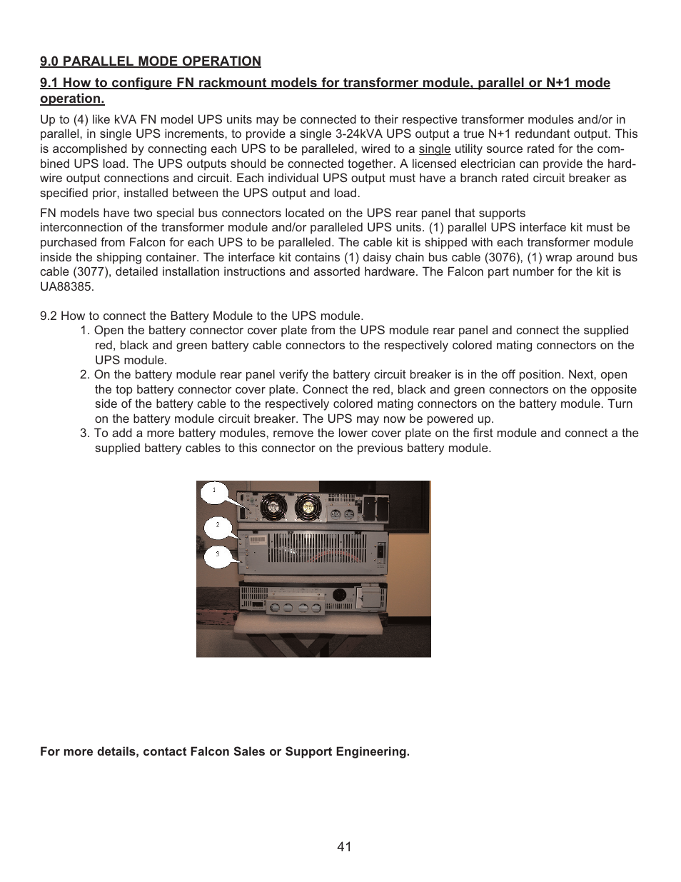 Falcon RACKMOUNT UPS PLUS FN4KRM-2TX User Manual | Page 41 / 44