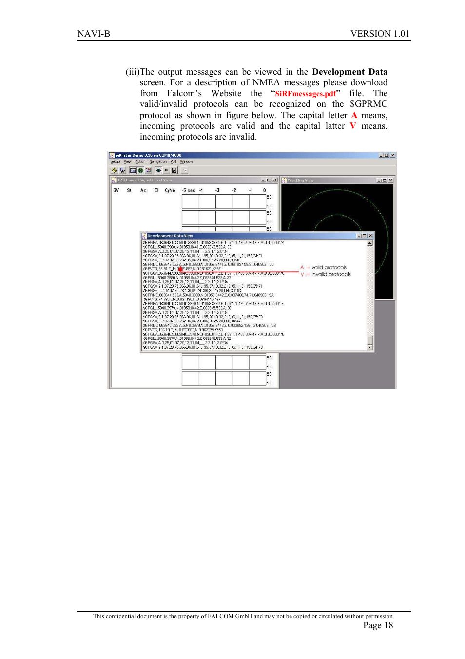 Falcon NAVI-B User Manual | Page 18 / 25
