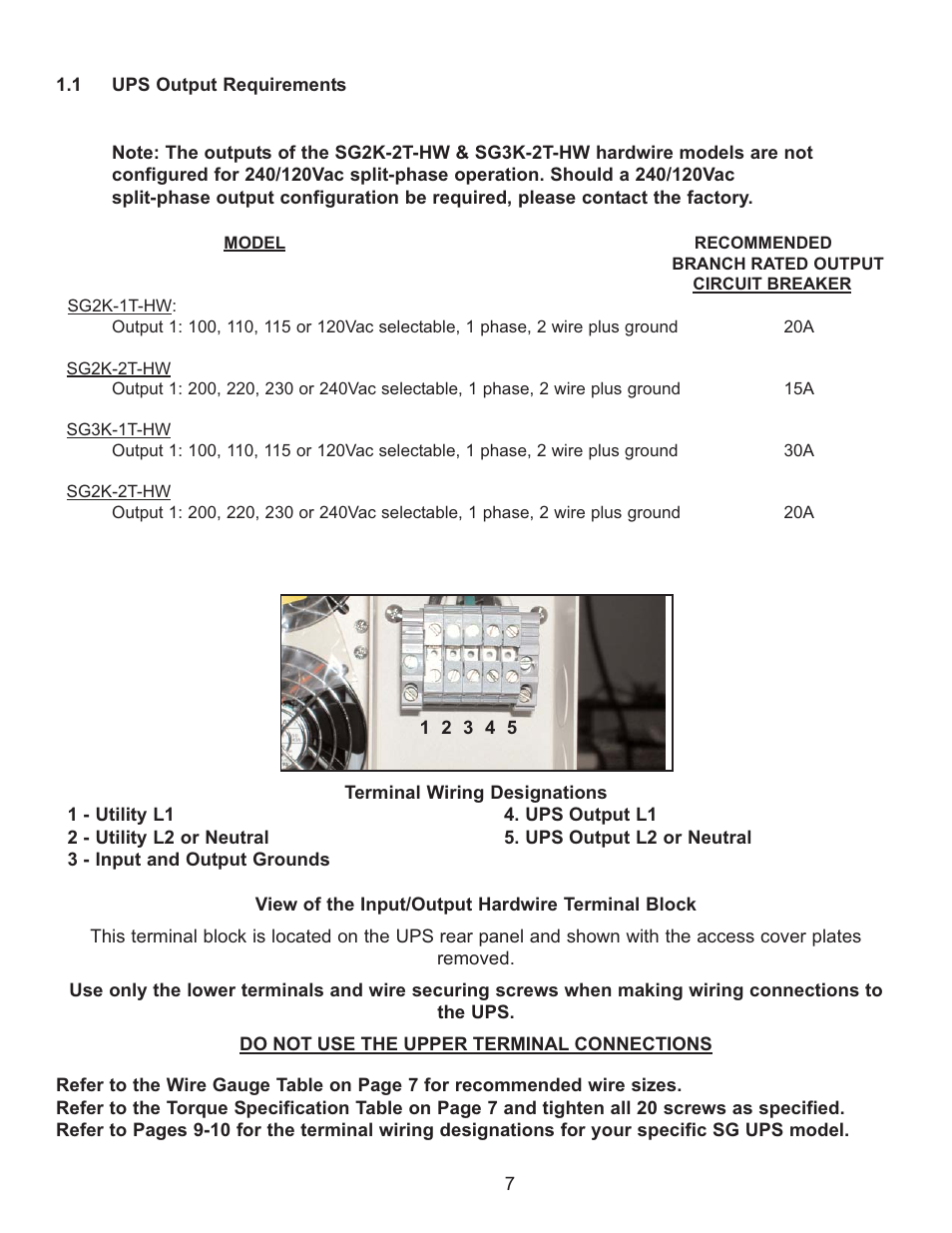 Falcon SG3K-1T-HW User Manual | Page 9 / 26