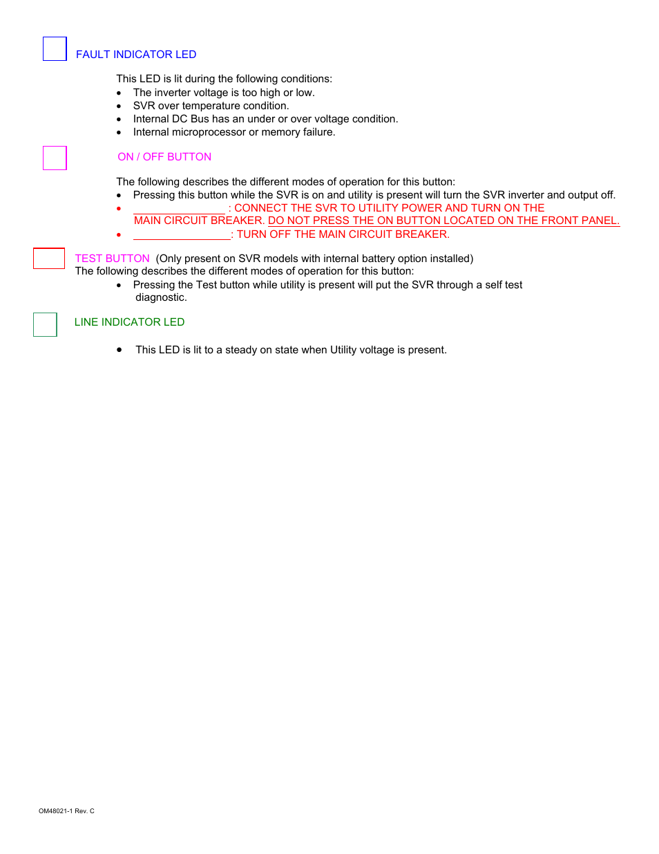 Falcon SVR2K-2T User Manual | Page 6 / 13