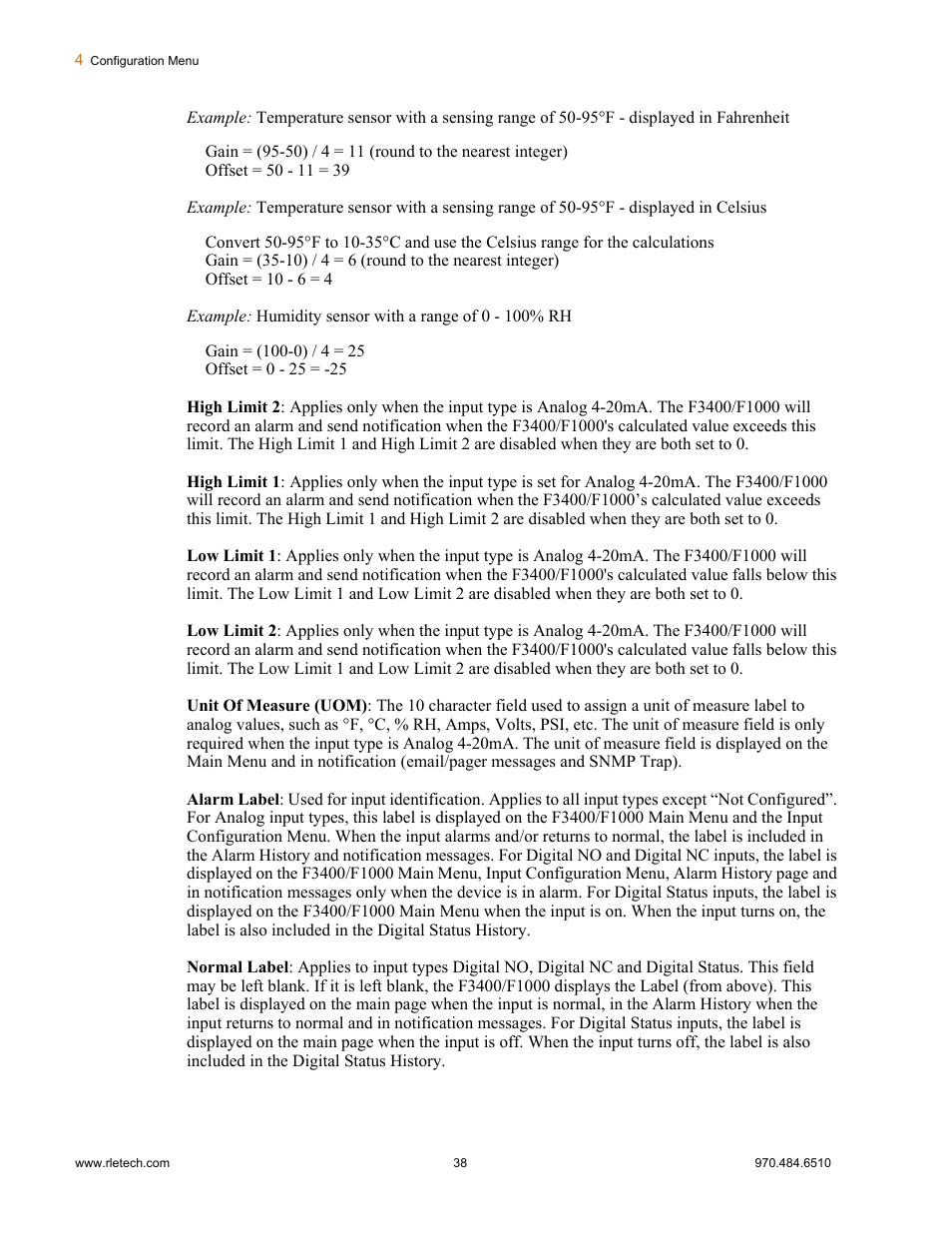 Falcon F3400 User Manual | Page 38 / 94