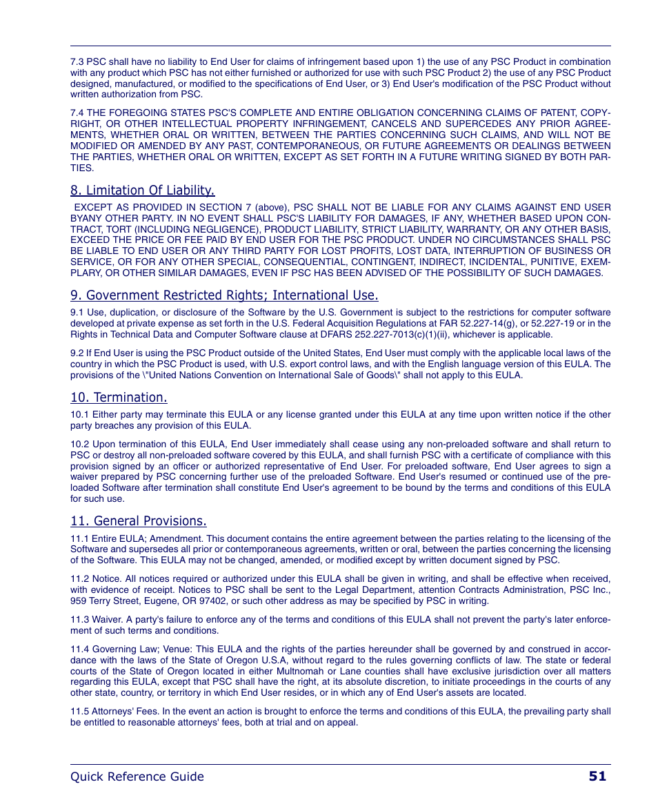 Falcon 4400 User Manual | Page 53 / 68