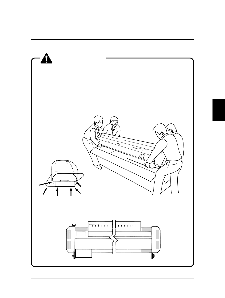 Caution | Falcon Graphics RJ-6000 Series User Manual | Page 26 / 110