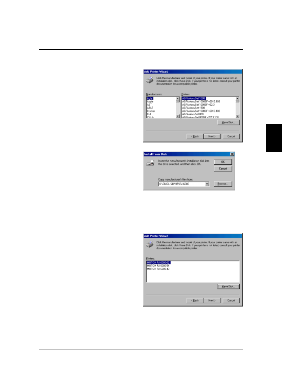 Falcon Graphics RJ-6000 Series User Manual | Page 54 / 110