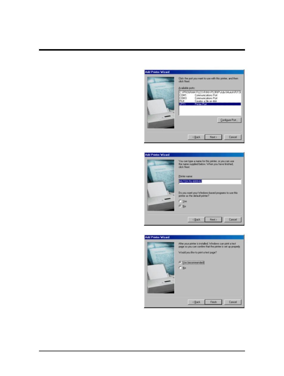 Falcon Graphics RJ-6000 Series User Manual | Page 55 / 110