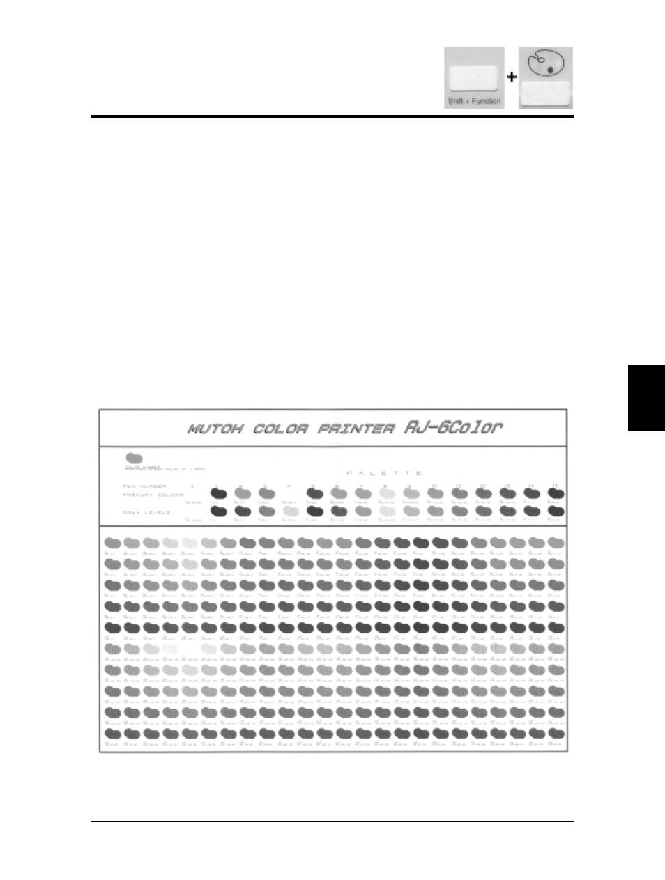 Making a palette print | Falcon Graphics RJ-6000 Series User Manual | Page 66 / 110