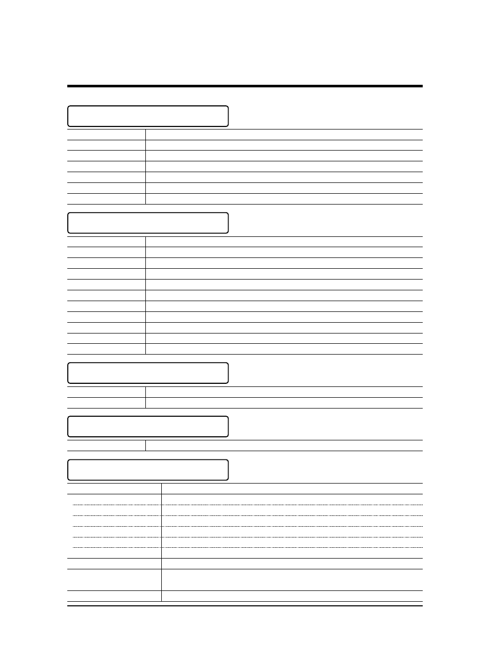 Menu structure | Falcon Graphics RJ-6000 Series User Manual | Page 75 / 110