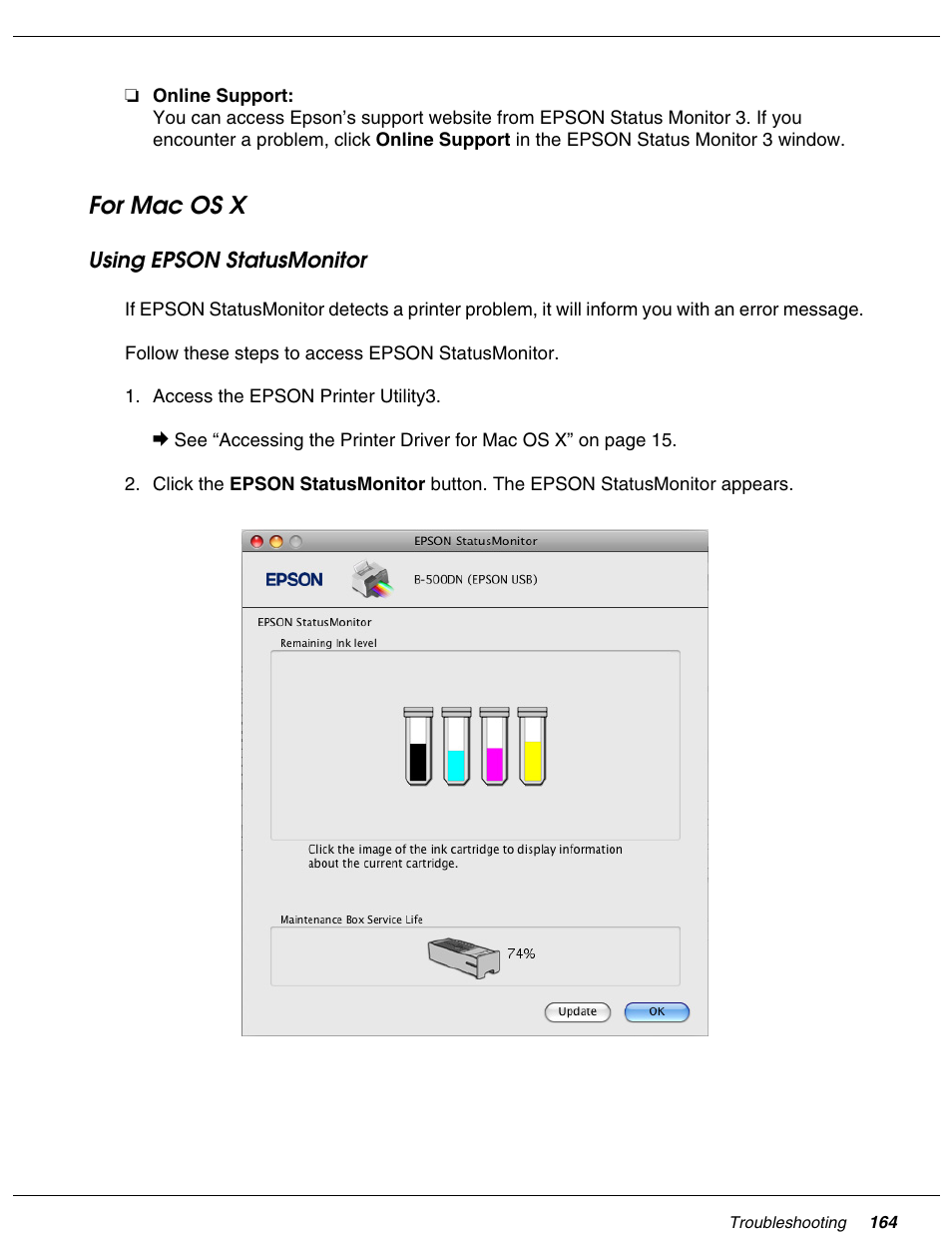 For mac os x | Falcon B-300 User Manual | Page 164 / 201