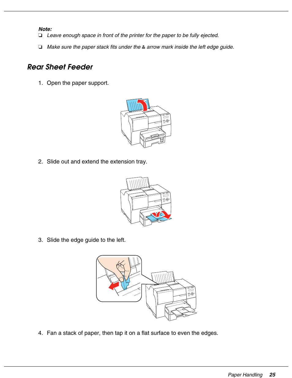 Rear sheet feeder | Falcon B-300 User Manual | Page 25 / 201
