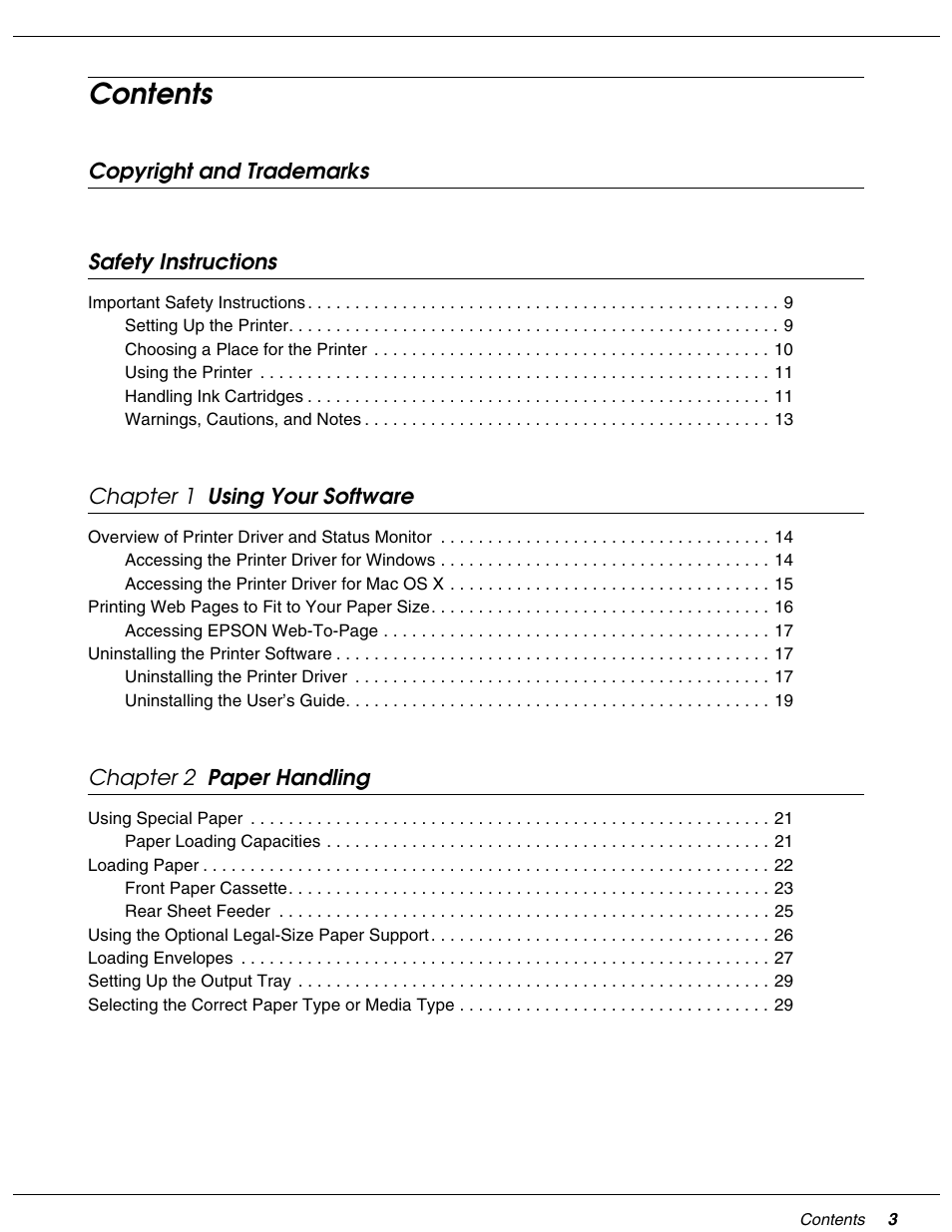Falcon B-300 User Manual | Page 3 / 201