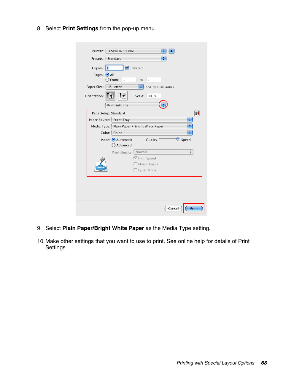 Falcon B-300 User Manual | Page 68 / 201