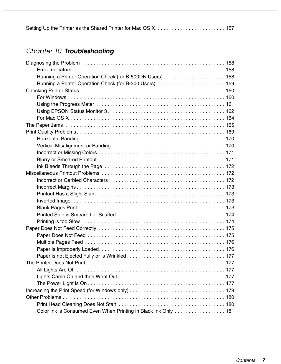 Chapter 10 troubleshooting | Falcon B-300 User Manual | Page 7 / 201