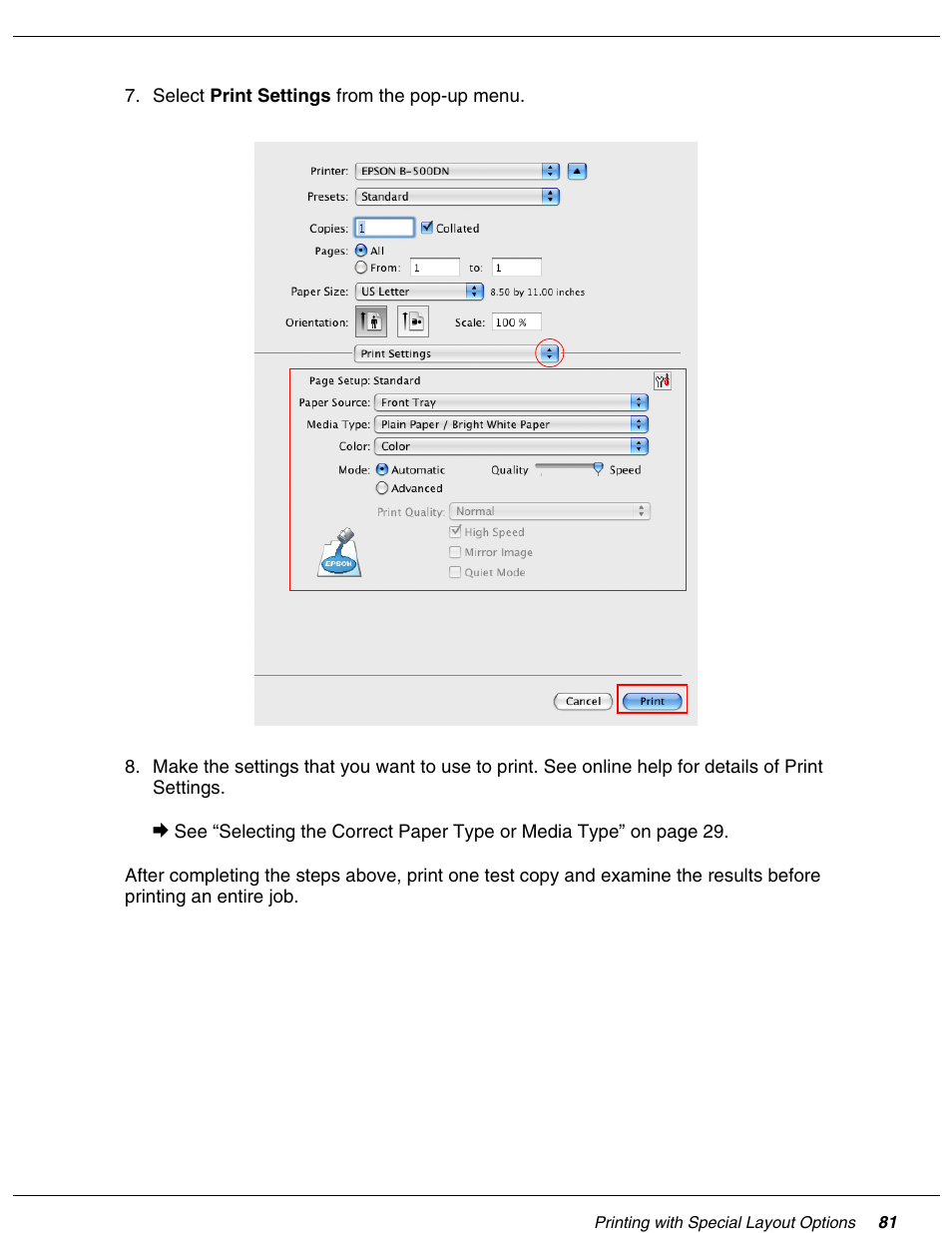 Falcon B-300 User Manual | Page 81 / 201