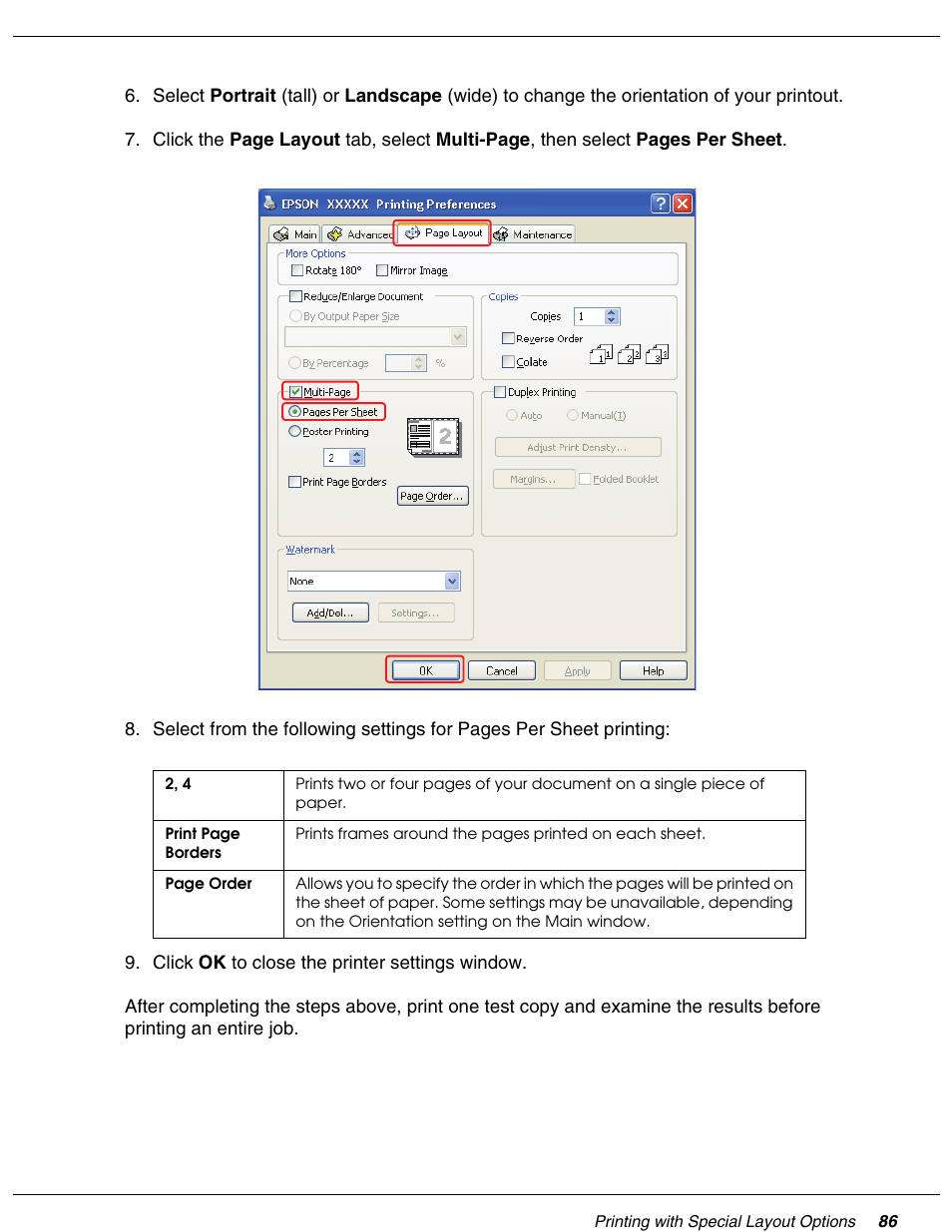 Falcon B-300 User Manual | Page 86 / 201