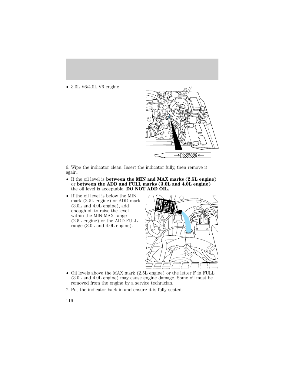 Maintenance and care | FORD 1998 Ranger User Manual | Page 116 / 160