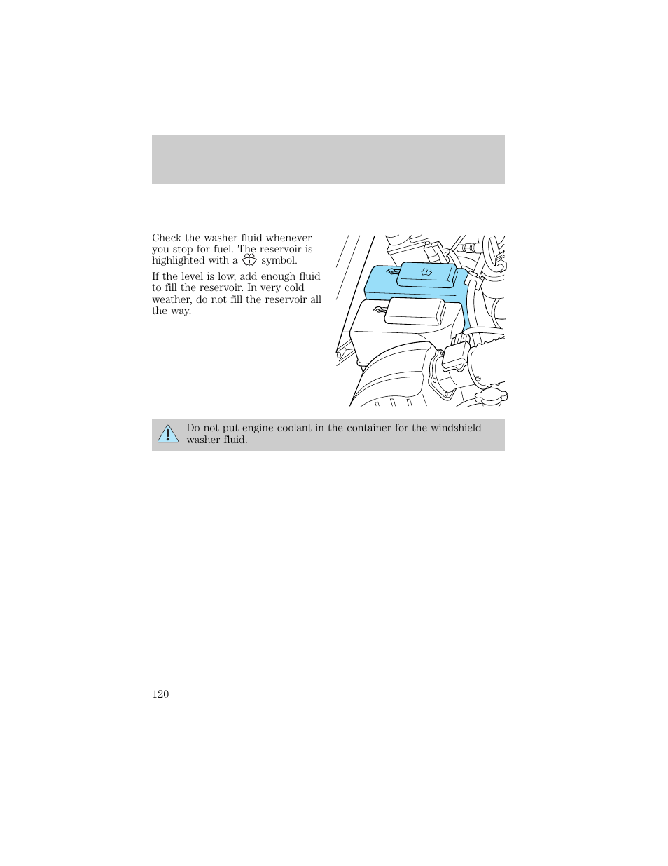 Maintenance and care | FORD 1998 Ranger User Manual | Page 120 / 160