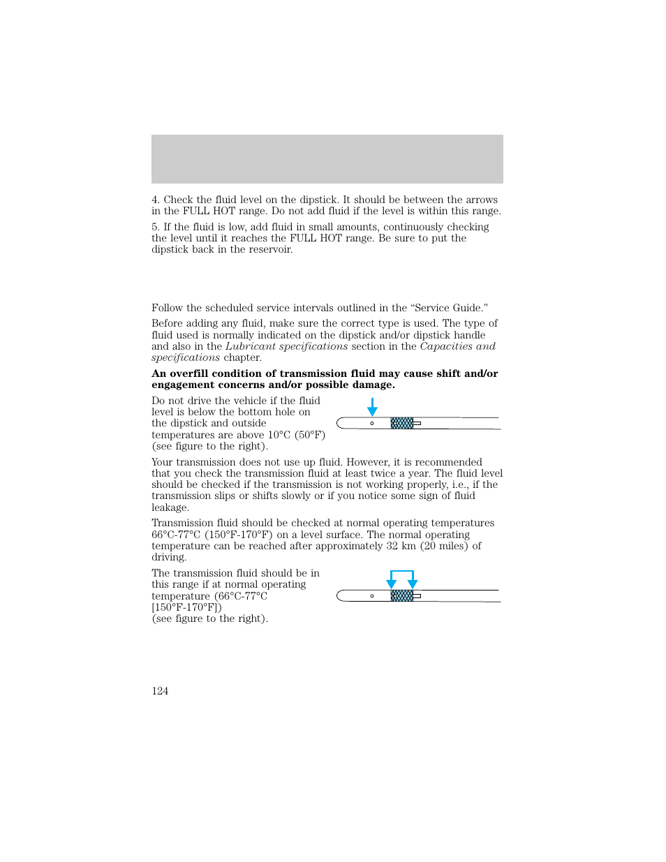 Maintenance and care | FORD 1998 Ranger User Manual | Page 124 / 160