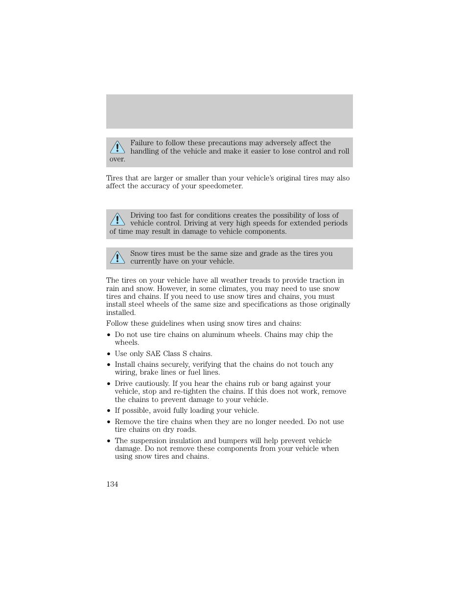 Maintenance and care | FORD 1998 Ranger User Manual | Page 134 / 160